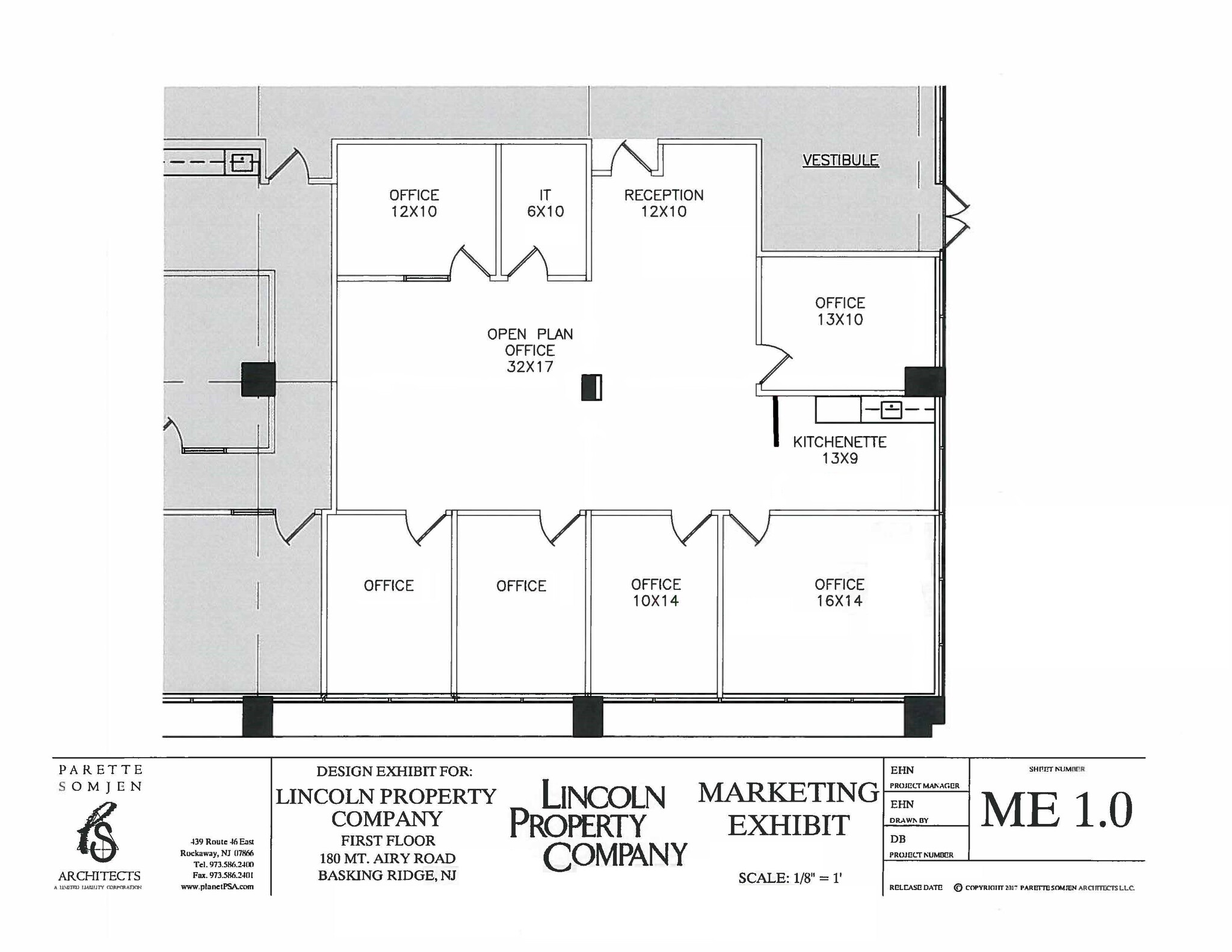 180 Mount Airy Rd, Basking Ridge, NJ for lease Floor Plan- Image 1 of 3