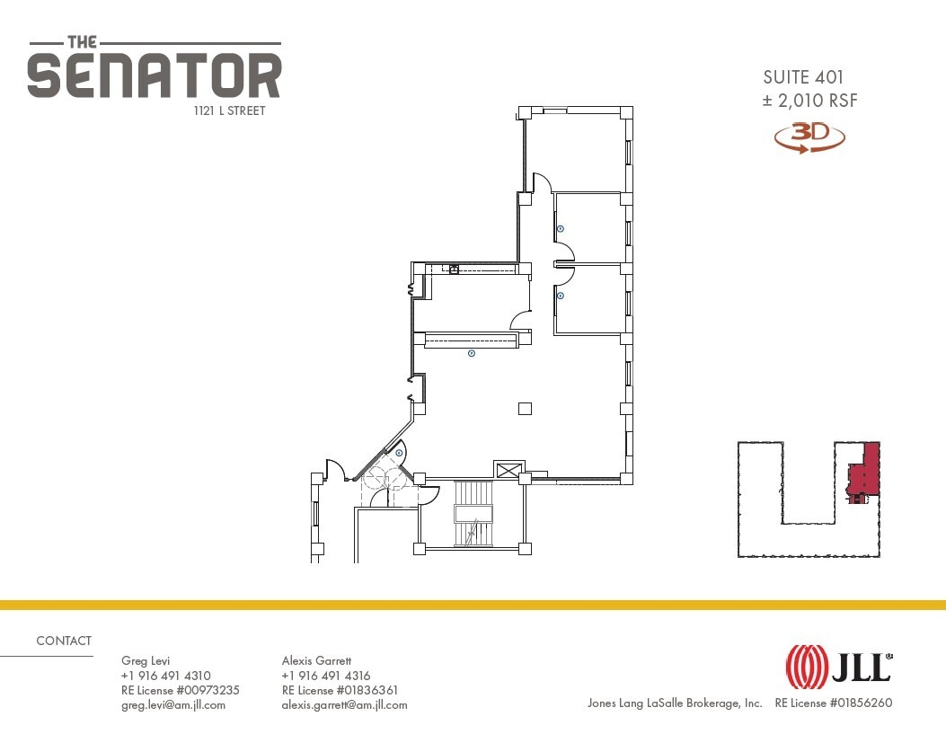 1121 L St, Sacramento, CA for lease Floor Plan- Image 1 of 1
