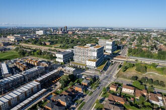 215 Ranee Av, Toronto, ON - AERIAL  map view