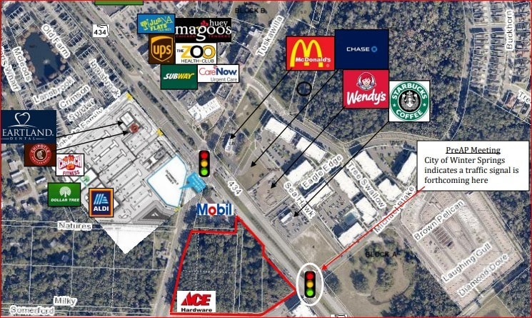 SR 434 & Tuskawilla Rd, Winter Springs, FL for sale Building Photo- Image 1 of 1