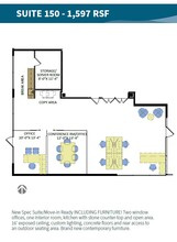 13274 Fiji Way, Marina Del Rey, CA for lease Floor Plan- Image 1 of 6