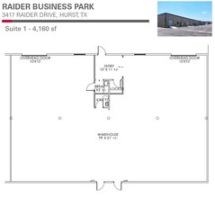 3425 Raider Dr, Hurst, TX for lease Floor Plan- Image 1 of 1