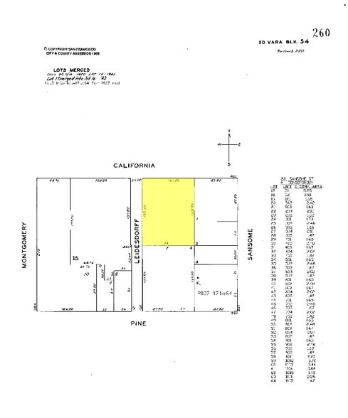 433 California St, San Francisco, CA for lease - Plat Map - Image 3 of 11