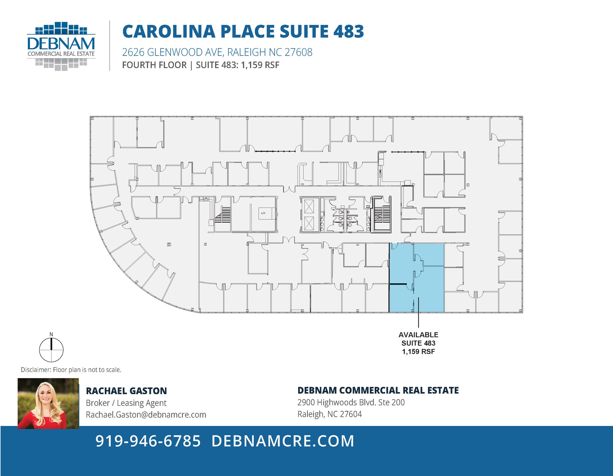 2626 Glenwood Ave, Raleigh, NC for lease Floor Plan- Image 1 of 1
