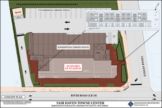 646 River Rd, Fair Haven, NJ for lease Site Plan- Image 1 of 1