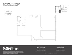 500 Davis St, Evanston, IL for lease Floor Plan- Image 1 of 1