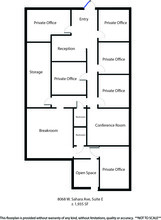 8064-8084 W Sahara Ave, Las Vegas, NV for lease Floor Plan- Image 1 of 1