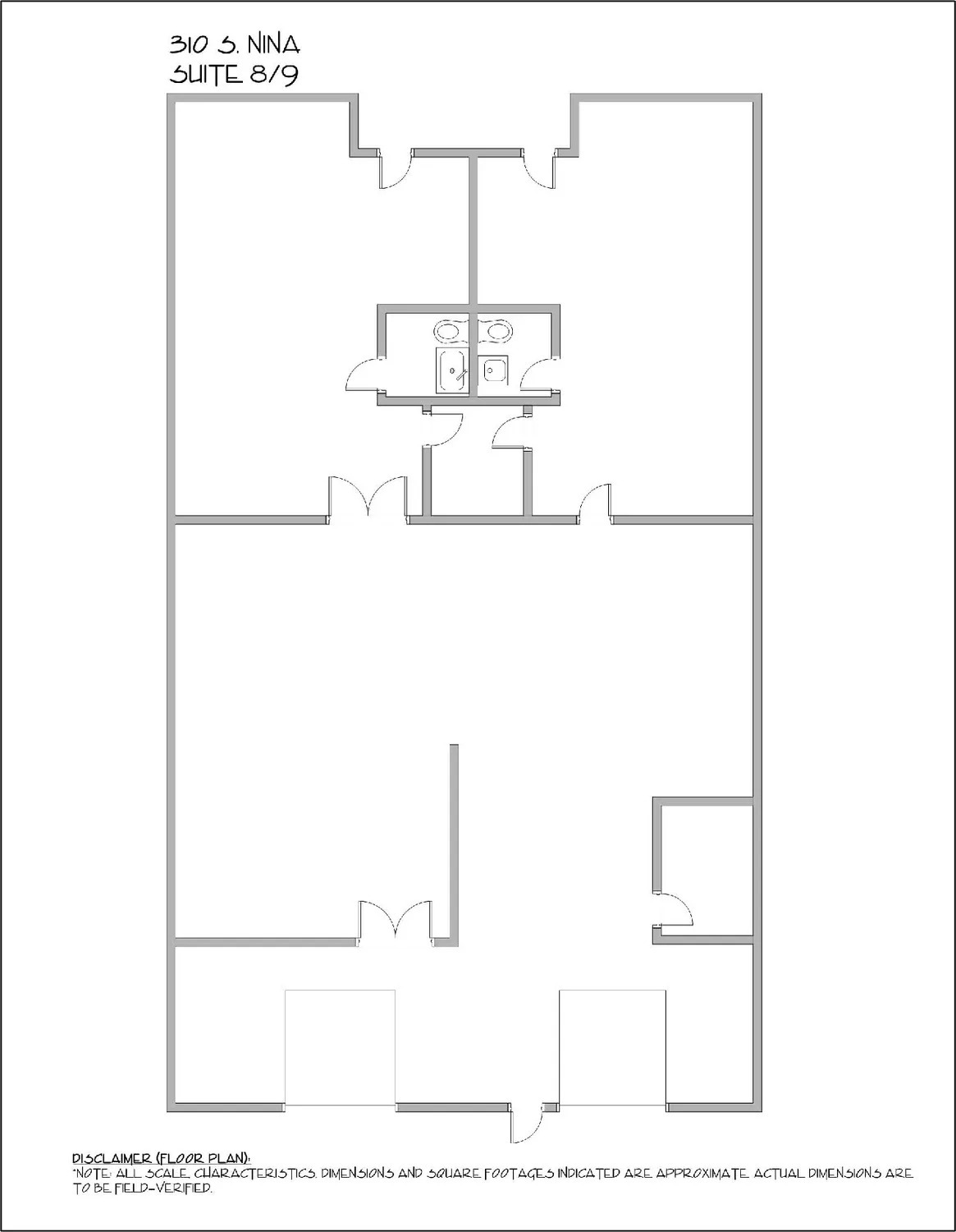 325 S Westwood St, Mesa, AZ for lease Floor Plan- Image 1 of 1