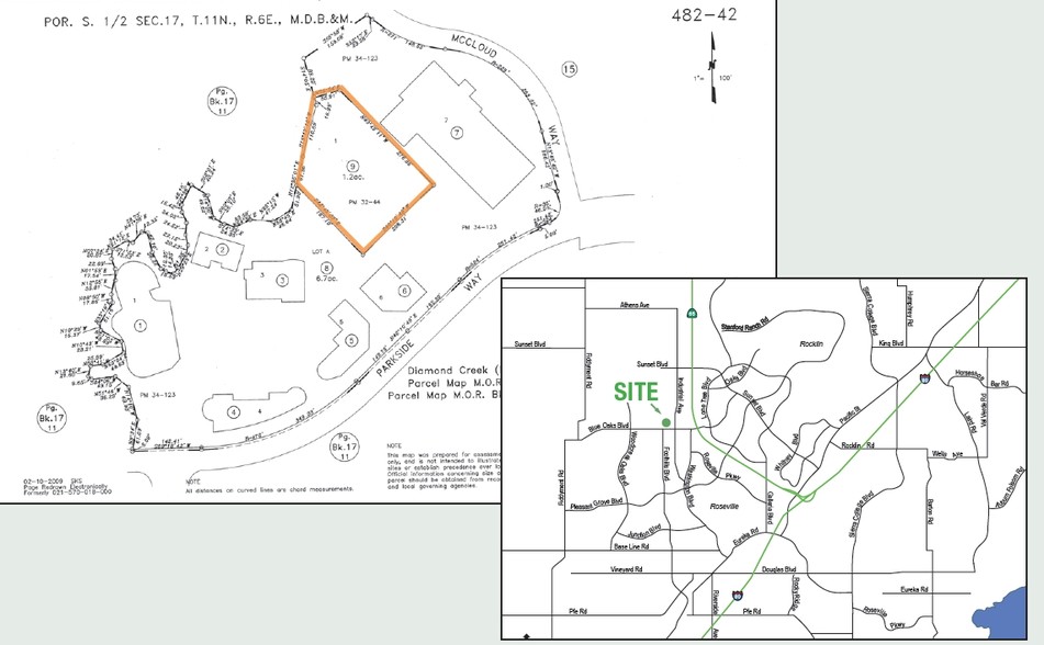 140 Diamond Creek Pl, Roseville, CA for lease - Plat Map - Image 2 of 2