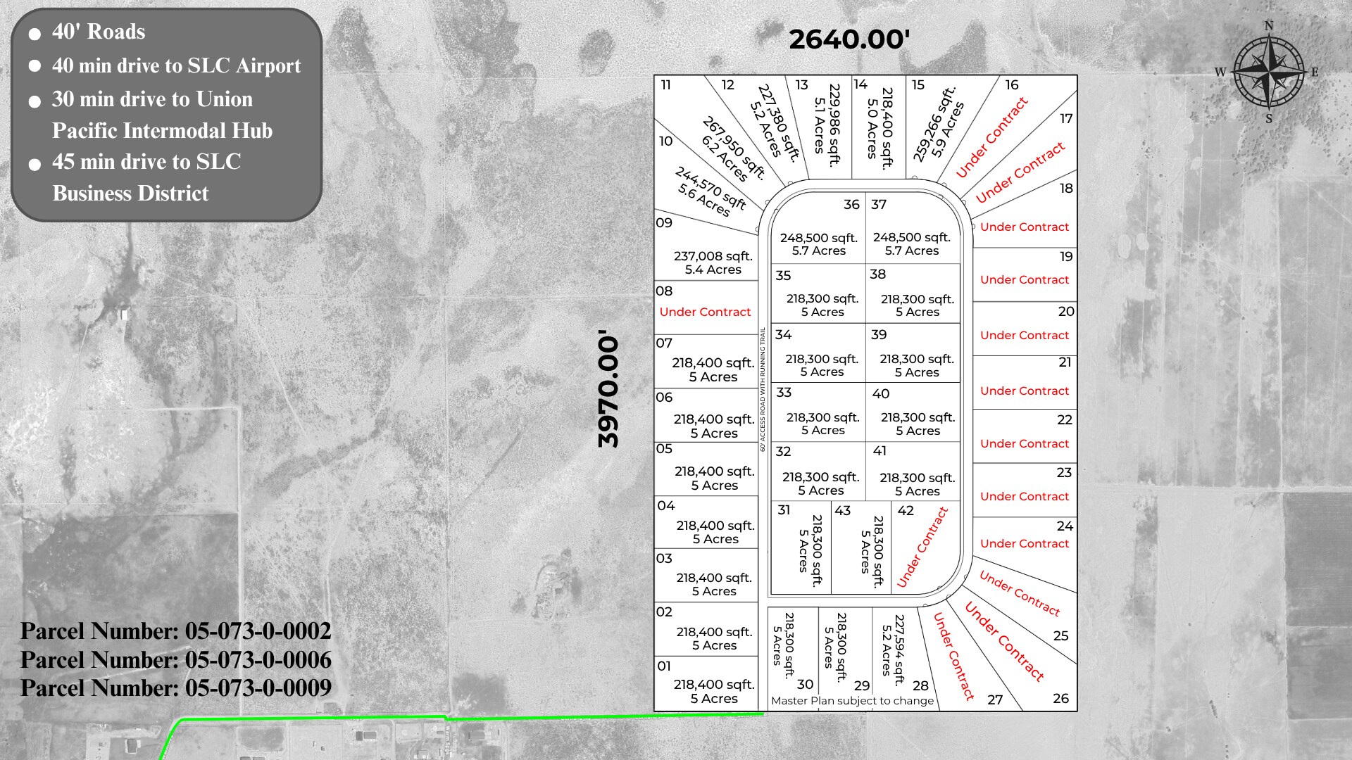 1100 West Cortland Road, Grantsville, UT for sale Site Plan- Image 1 of 7