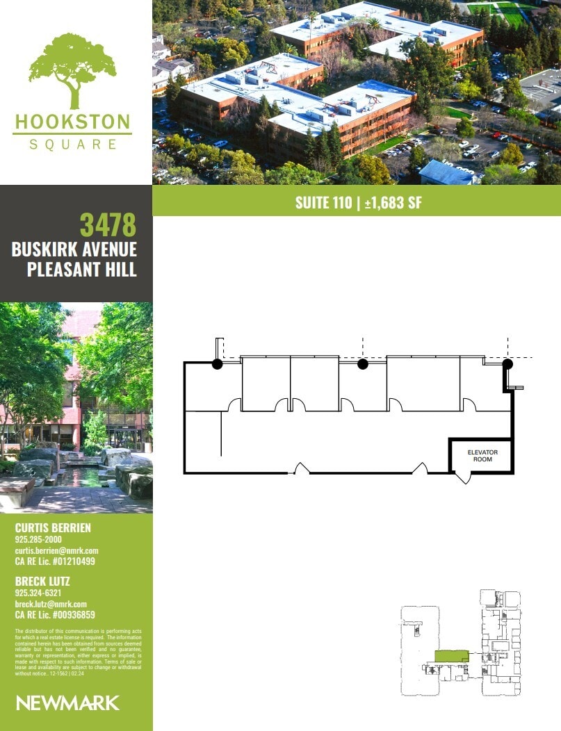 3478 Buskirk Ave, Pleasant Hill, CA for lease Floor Plan- Image 1 of 1