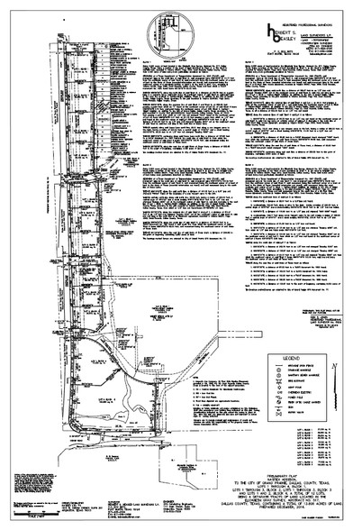 Highway 161, Grand Prairie, TX for sale - Plat Map - Image 2 of 3