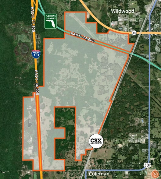 I-75 & Florida's Turnpike, Wildwood, FL for sale - Building Photo - Image 1 of 1