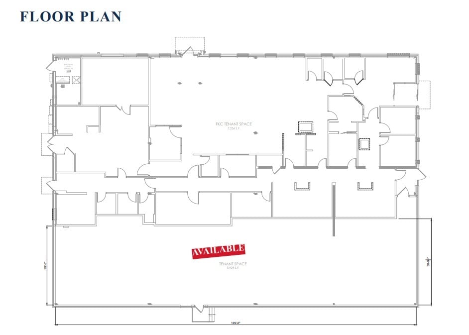 1320 1st St S, Willmar, MN for lease Floor Plan- Image 1 of 1