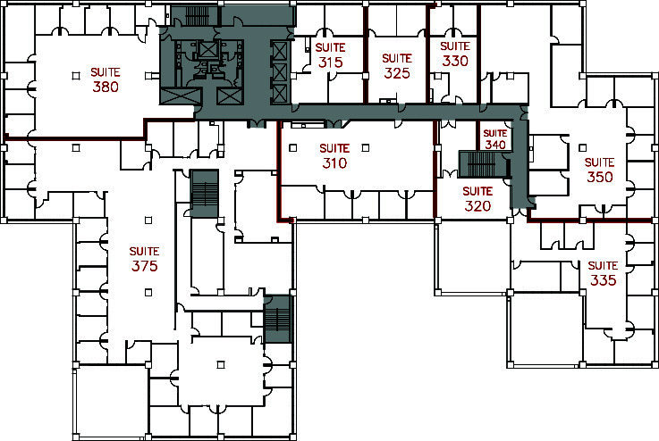 9191 Towne Centre Dr, San Diego, CA for lease Floor Plan- Image 1 of 1