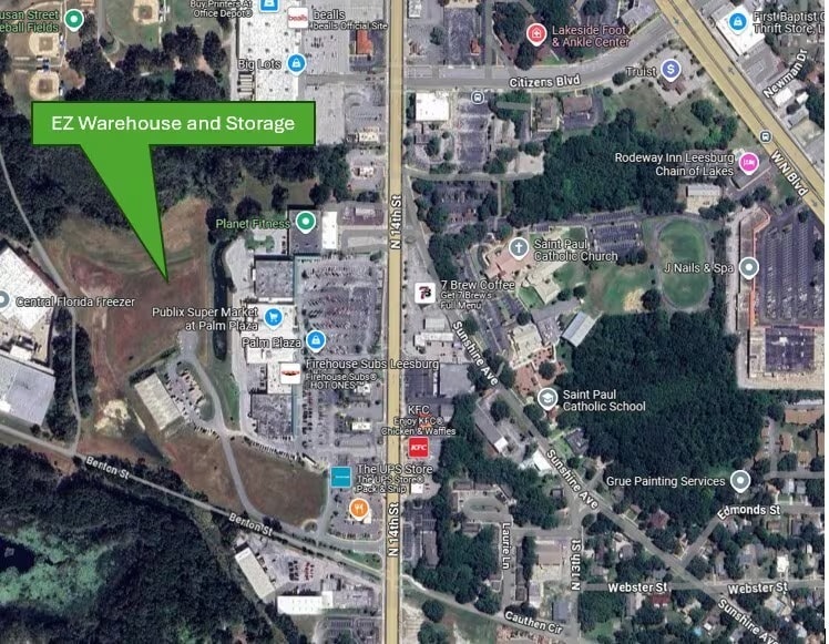 721 N 14th St, Leesburg, FL for sale - Aerial - Image 2 of 11