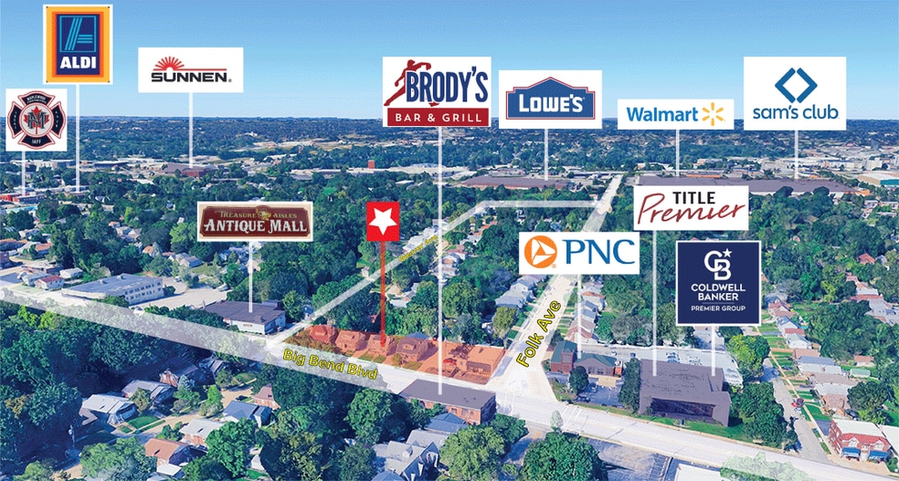2301-2311 S Big Bend Blvd, Saint Louis, MO for sale - Building Photo - Image 1 of 4