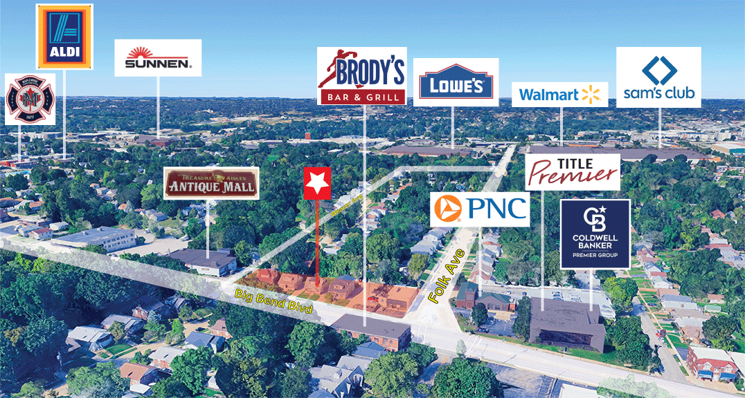2301-2311 S Big Bend Blvd, Saint Louis, MO for sale Building Photo- Image 1 of 5