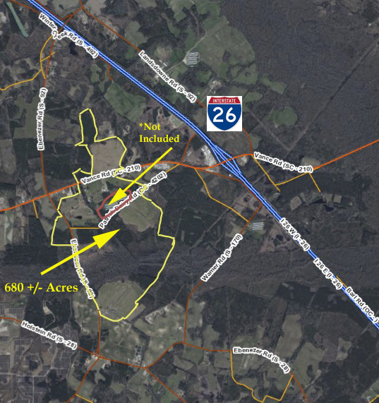 TBD Patrick Dairy Road, Bowman, SC for sale - Aerial - Image 1 of 7