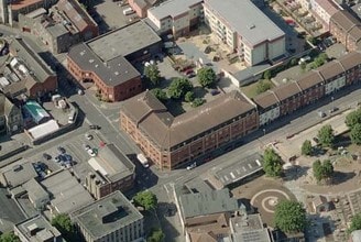 Upper York St, Bristol, BST - AERIAL  map view