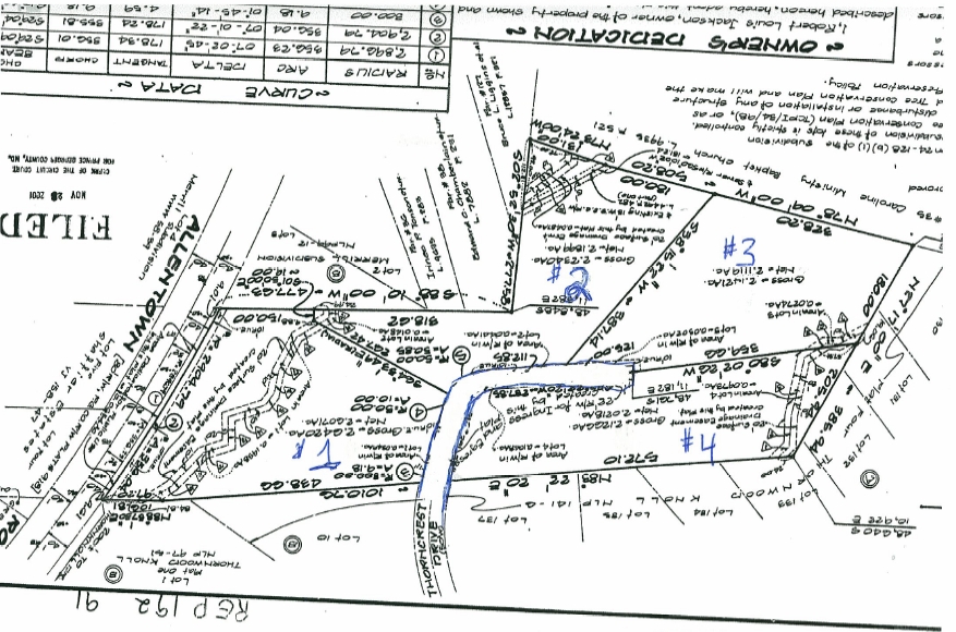 Thorncrest Dr, Fort Washington, MD for sale - Plat Map - Image 2 of 2