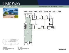 10700 E Geddes Ave, Englewood, CO for lease Site Plan- Image 2 of 4