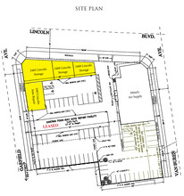 2481-2489 Lincoln Blvd, Venice, CA for lease Site Plan- Image 2 of 2