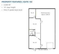 100 E Felix St, Fort Worth, TX for lease Floor Plan- Image 1 of 1