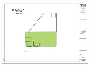 371 Dorchester Ave, South Boston, MA for lease Floor Plan- Image 1 of 1