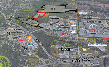 105 Allendale Rd, Cambridge, ON - aerial  map view