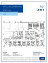 1900 St James Pl, Houston, TX for lease Floor Plan- Image 1 of 1