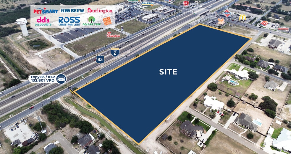 SWQ EXPY 83 & F.M. 493, Donna, TX for sale - Building Photo - Image 2 of 2