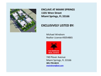 More details for 1101 Wren Ave, Miami Springs, FL - Land for Sale