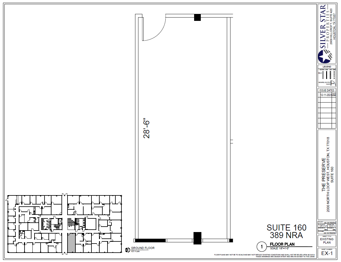 2000 N Loop Fwy W, Houston, TX for lease Floor Plan- Image 1 of 1