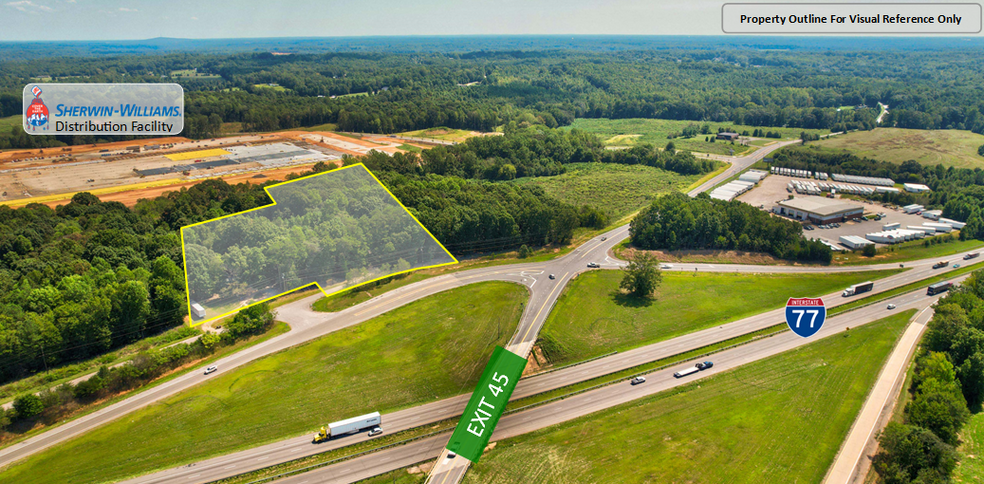 100 Dover Rd, Statesville, NC for sale - Aerial - Image 1 of 4