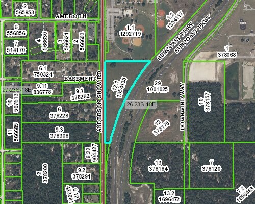 1290 Anderson Snow Rd, Spring Hill, FL for sale Aerial- Image 1 of 1