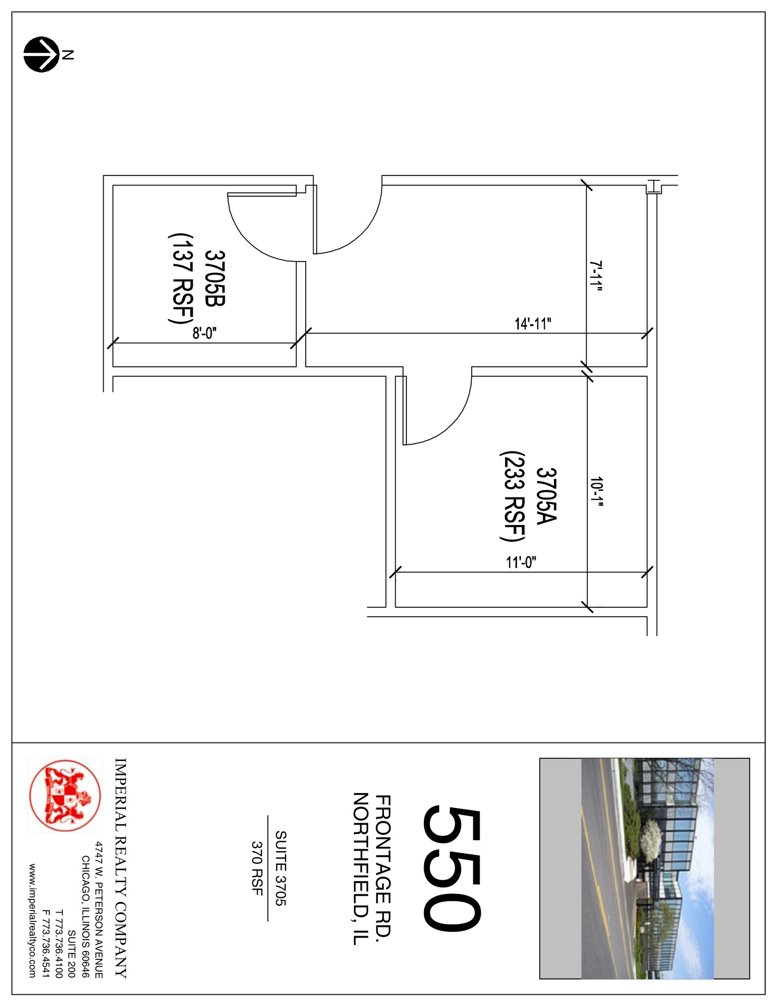 540-550 W Frontage Rd, Northfield, IL for lease Site Plan- Image 1 of 1
