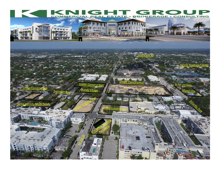 101 SE 1st St, Delray Beach, FL for sale - Aerial - Image 1 of 4