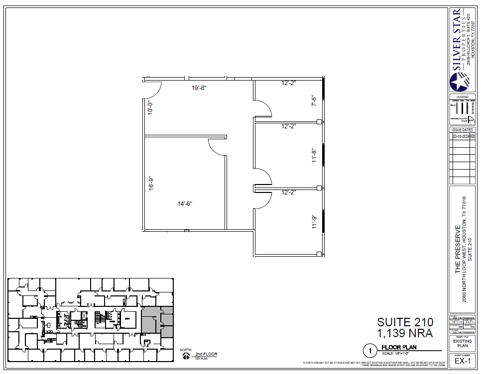 2000 N Loop Fwy W, Houston, TX for lease Floor Plan- Image 1 of 1