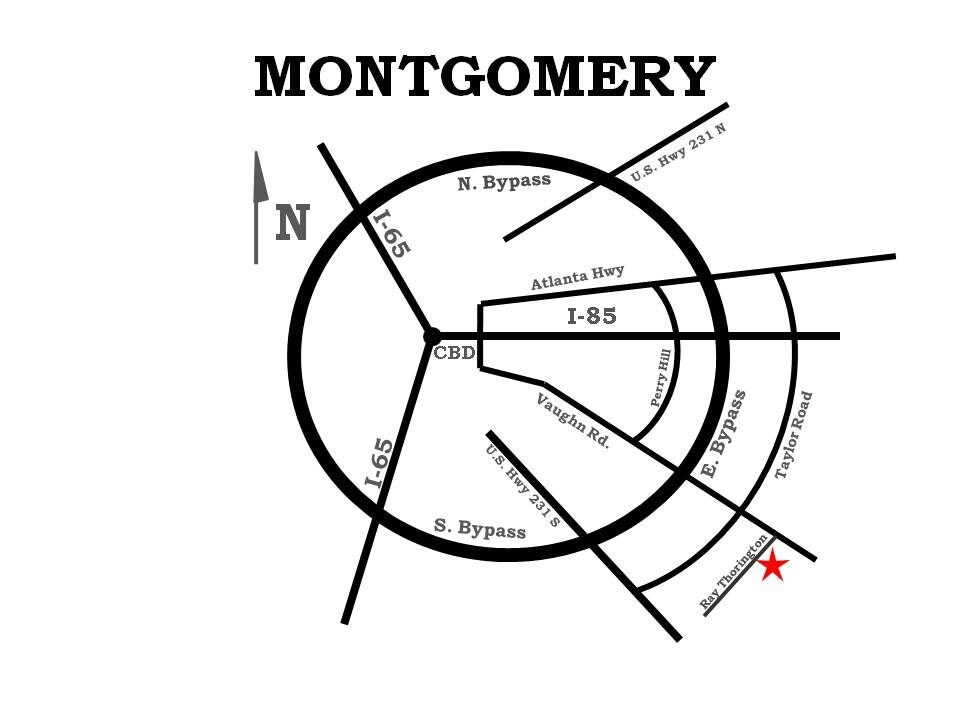 Ray Thorington Rd, Montgomery, AL 36117