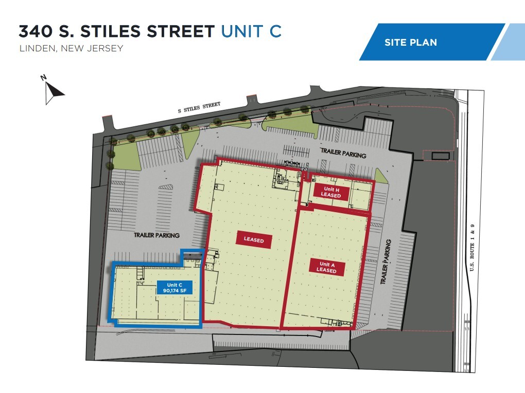 340 S Stiles St, Linden, NJ for lease Floor Plan- Image 1 of 1