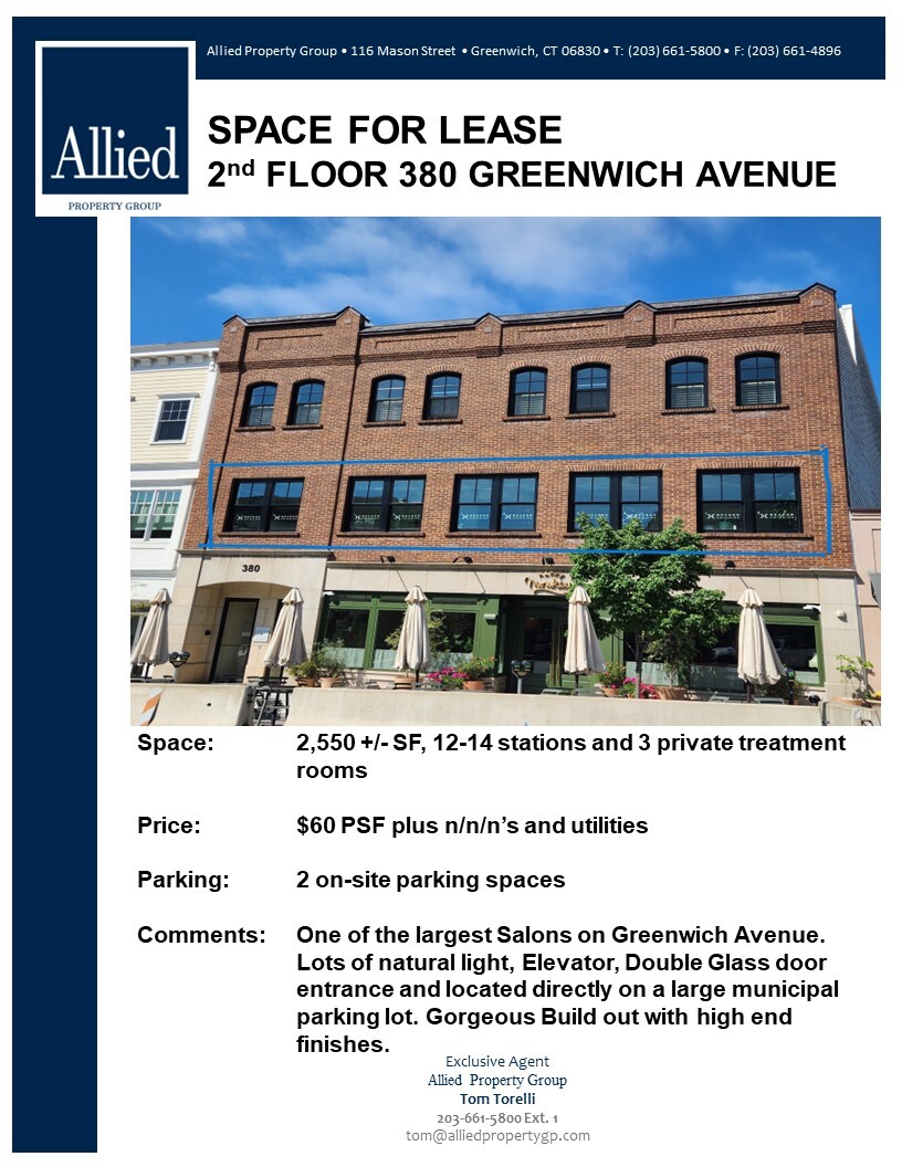 380 Greenwich Ave, Greenwich, CT for lease Building Photo- Image 1 of 3