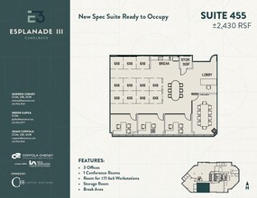 2415 E Camelback Rd, Phoenix, AZ for lease Floor Plan- Image 1 of 1
