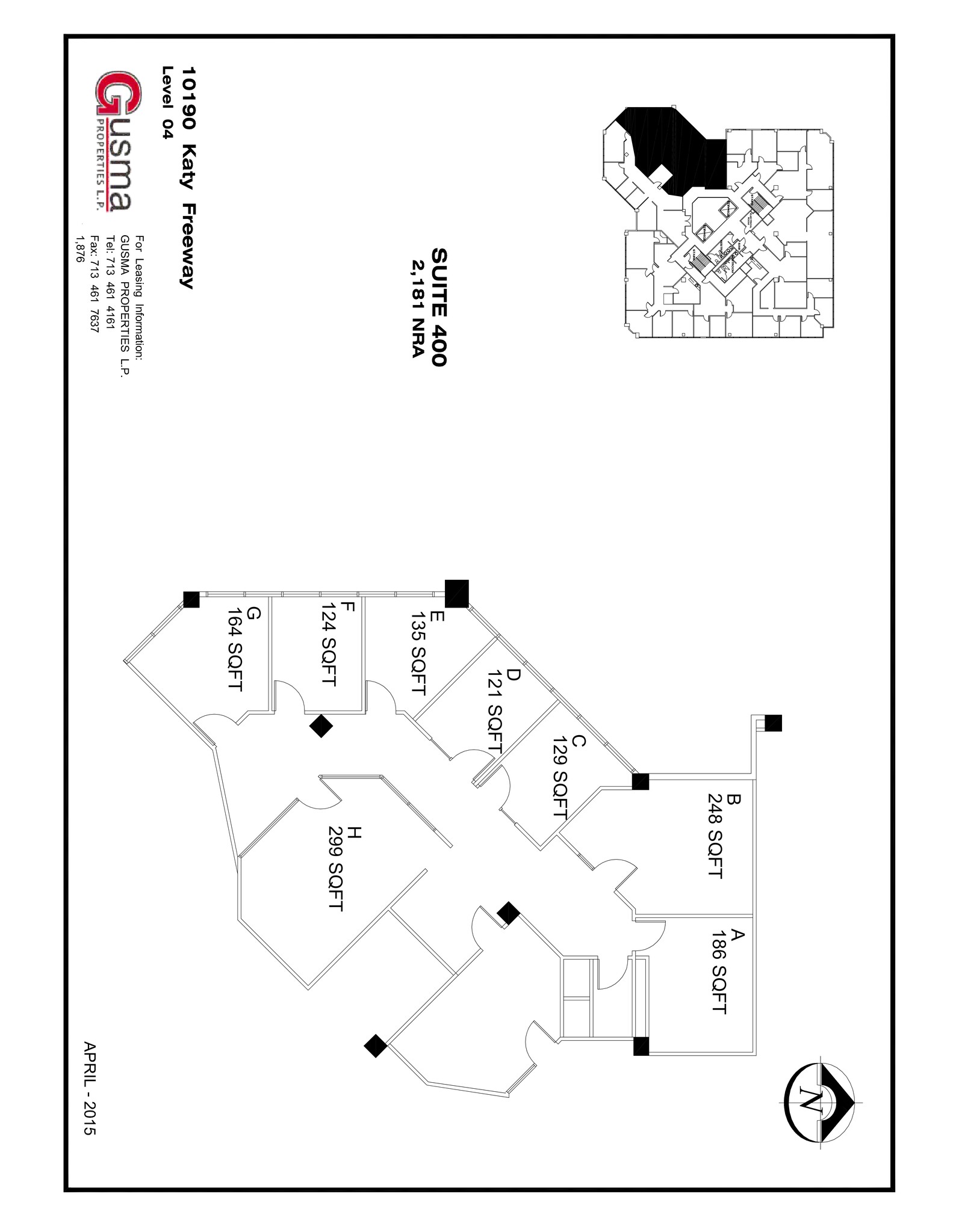 10190 Katy Fwy, Houston, TX for lease Site Plan- Image 1 of 1