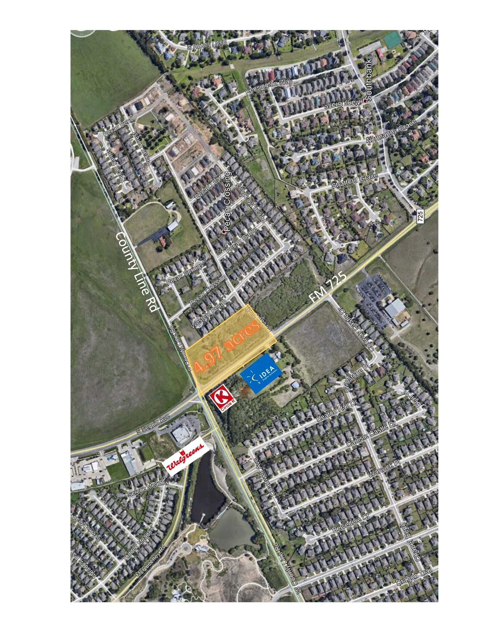 FM 725 & County Line Rd, New Braunfels, TX for sale Building Photo- Image 1 of 1