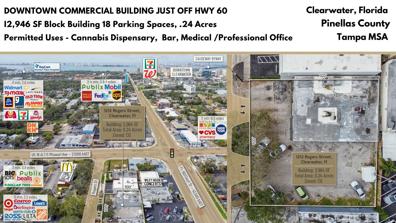 1212 Rogers St, Clearwater, FL for sale Building Photo- Image 1 of 1