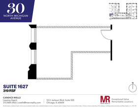 30 N Michigan Ave, Chicago, IL for lease Floor Plan- Image 1 of 3