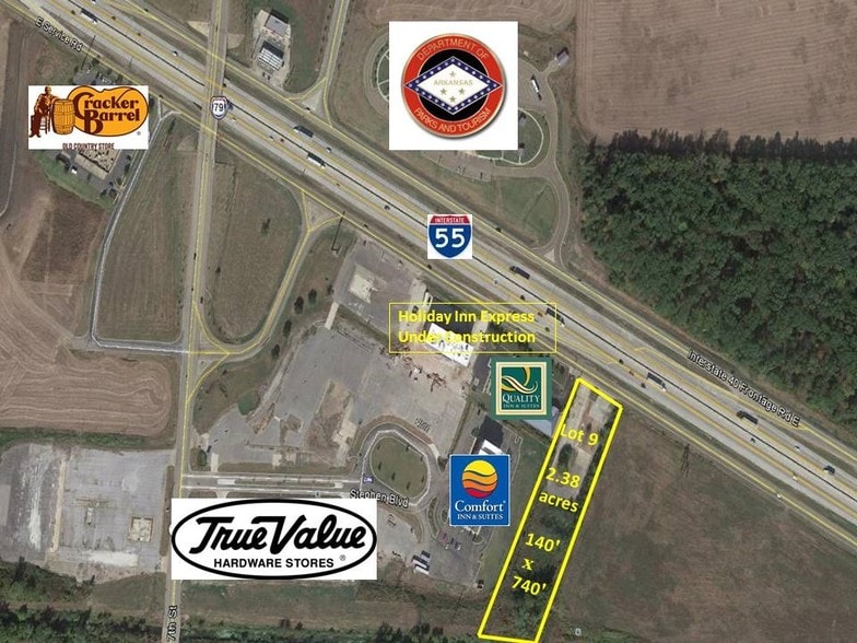 7th St E Service Rd West Memphis Ar 72301 Commercial Land