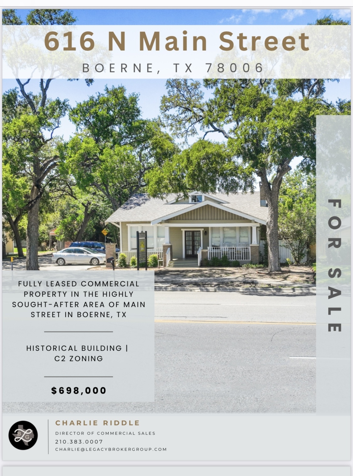 616 N Main St, Boerne, TX for sale Building Photo- Image 1 of 10