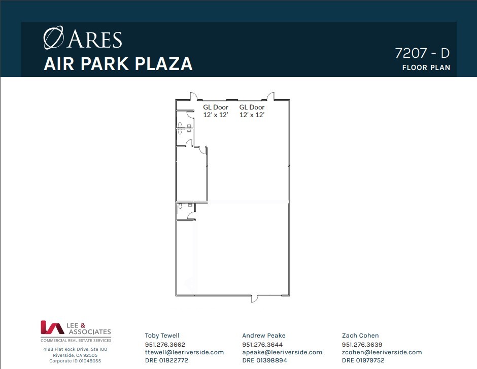 7203 Arlington Ave, Riverside, CA for lease Floor Plan- Image 1 of 1